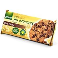 Los mejores  - Gullón - Galleta chocolate chips sin azúcar Diet Nature- 125g